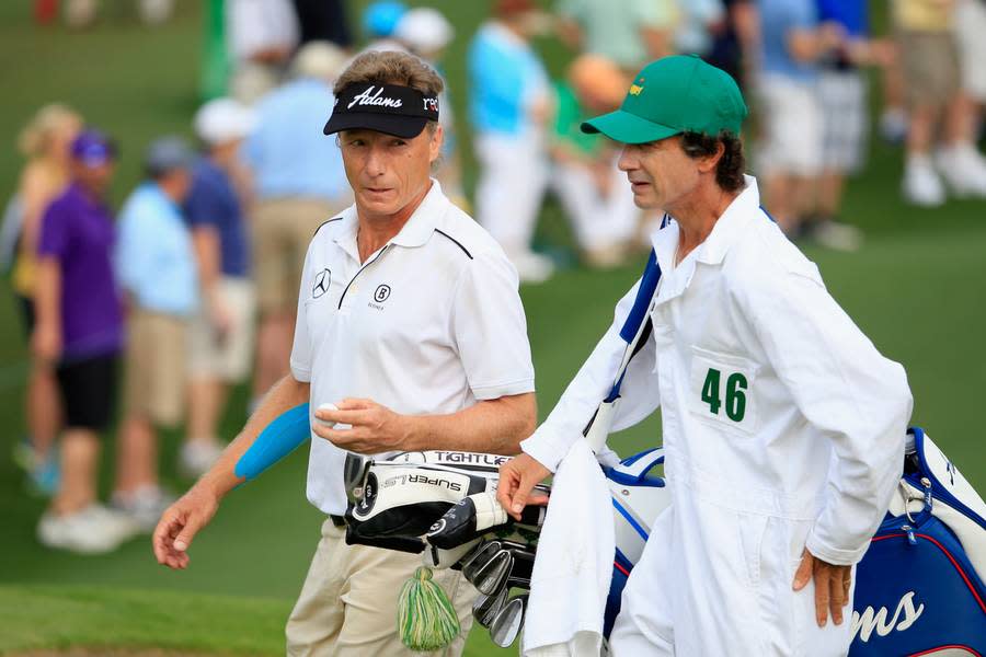 Bernhard Langer erlebt einen schlechten zweiten Tag beim US Masters in Augusta. Nach 74 Schlägen droht das Aus