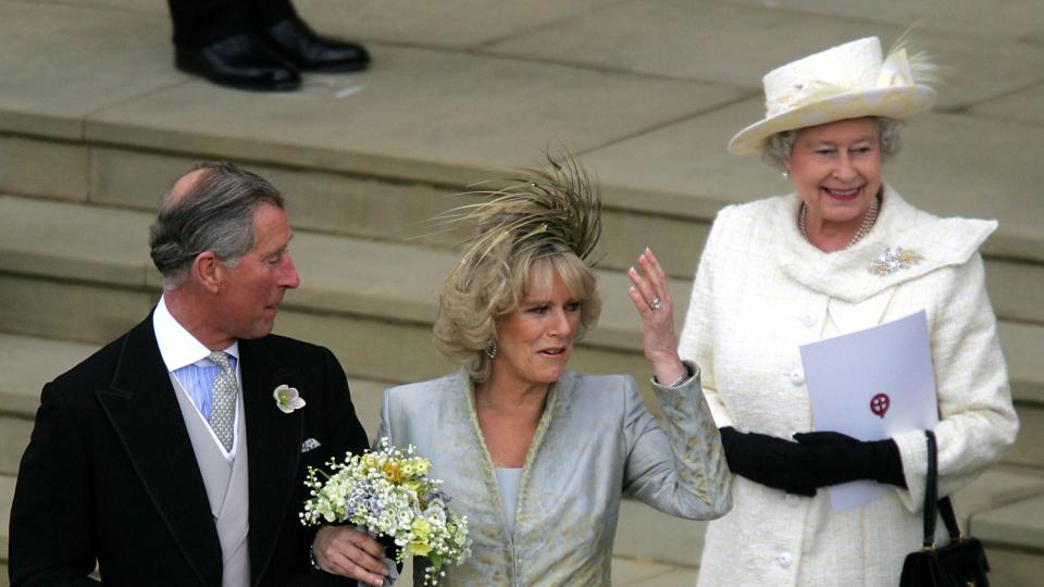 Prince Charles & The Duchess Of Cornwall Attend Blessing At Windsor Castle