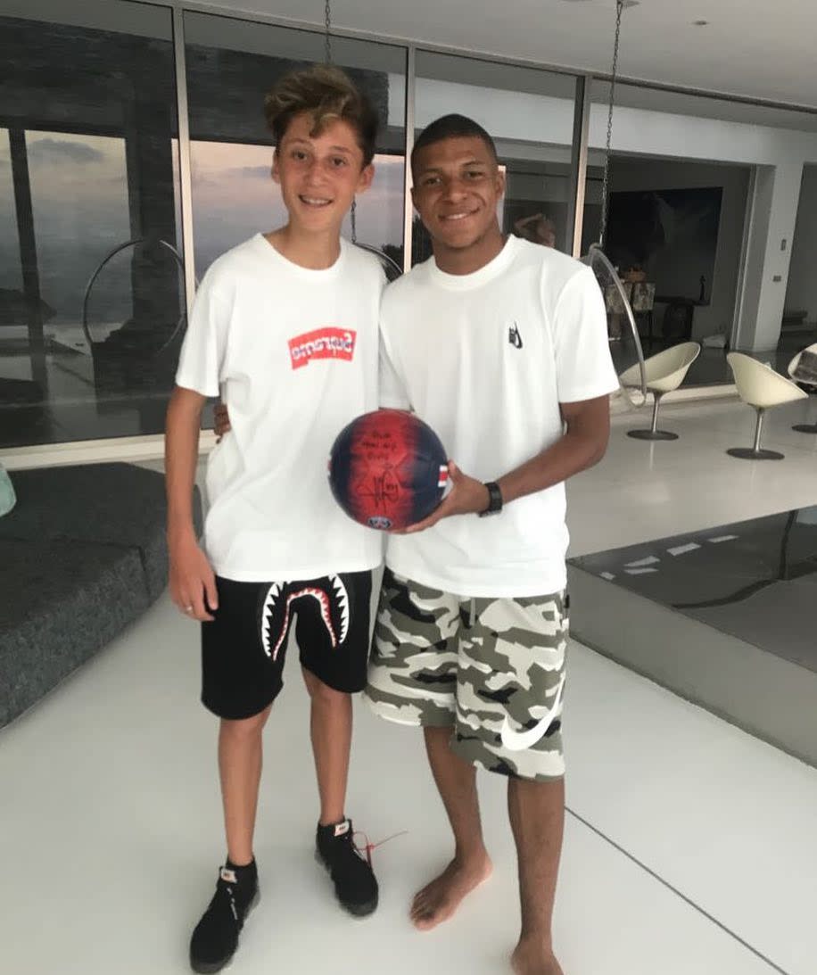 Elvis Guetta et Kylian Mbappé