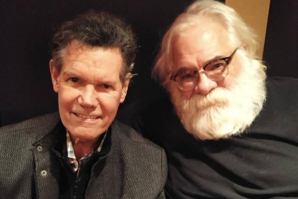 <p>Thom Roberts Instagram</p> Randy Travis and Thom Roberts