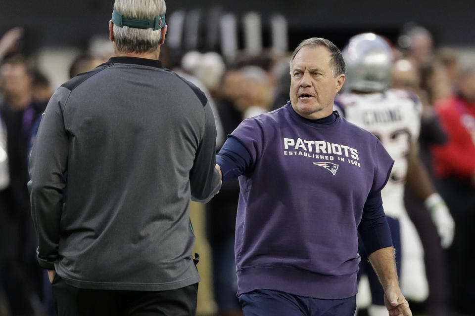 Bill Belichick lost his third Super Bowl as head coach of the Patriots. (AP) 