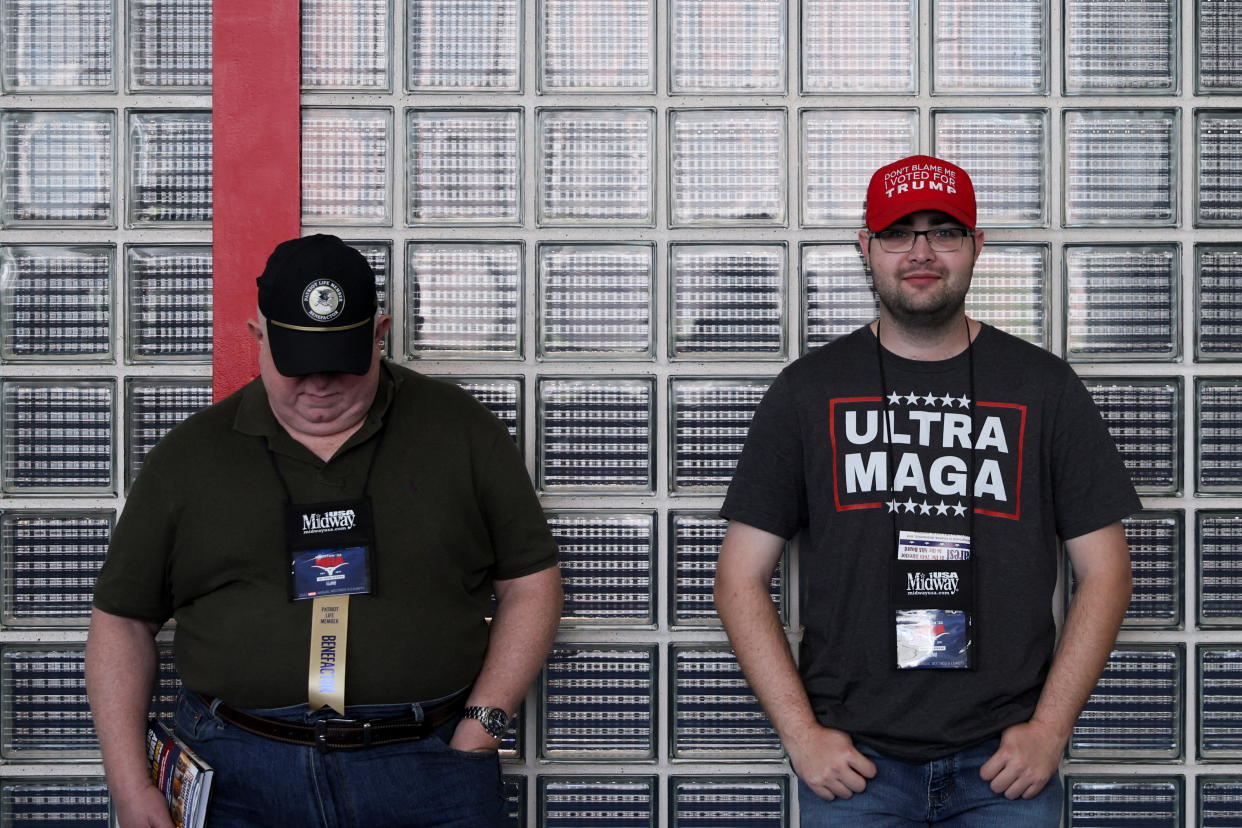 People attend the National Rifle Association (NRA) annual convention in Houston, Texas, U.S. May 27, 2022. REUTERS/Shannon Stapleton