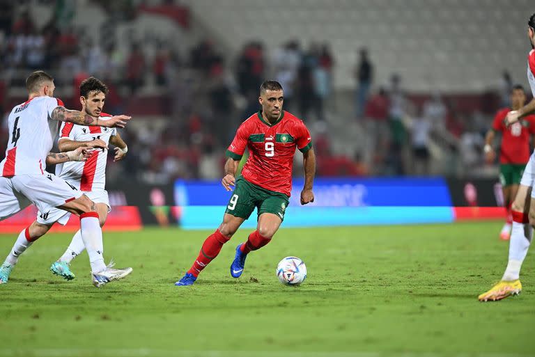 Hamdallah es el goleador &quot;oculto&quot; de Marruecos: tiene alto promedio pero suele ser suplente