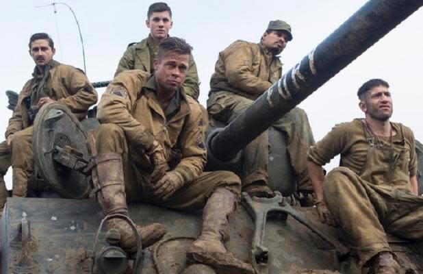 Brad Pitt Tank Saga 'Fury' Ready to Rumble Past 'Gone Girl' at Box Office