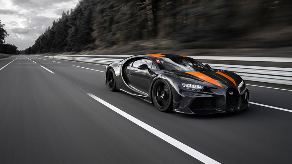 Bugatti’s “near-production” Chiron that broke 300 mph - Credit: Bugatti