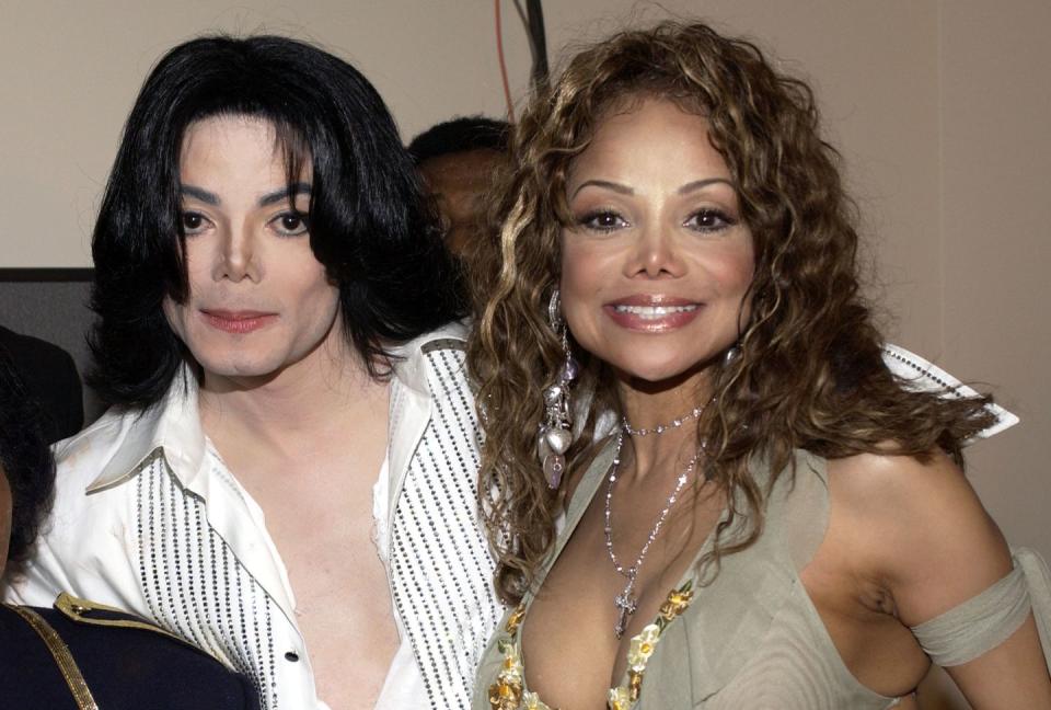 Michael Jackson and Latoya Jackson