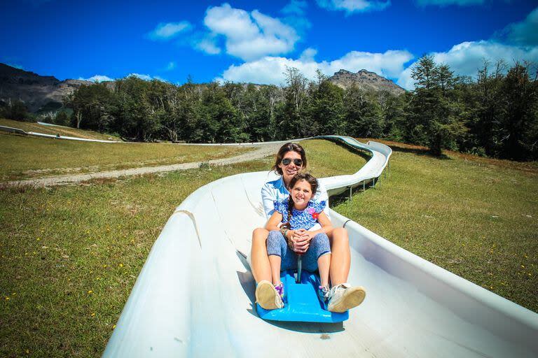 El Tobogán Andino, con un descenso de 800 metros en carrito.