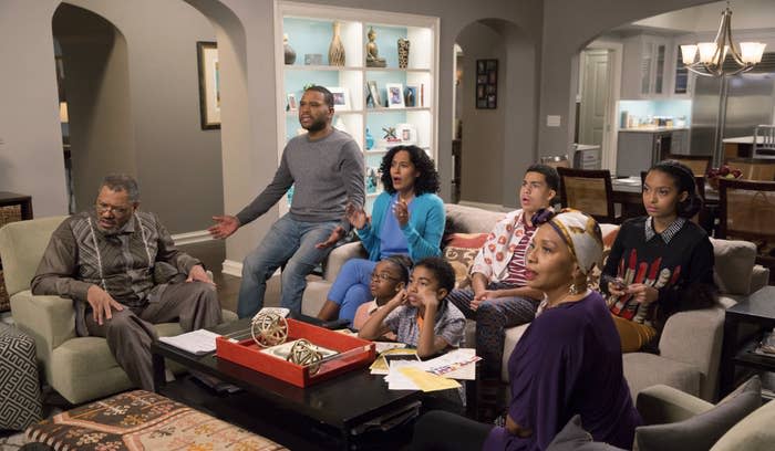 Screenshot from "Black-ish"