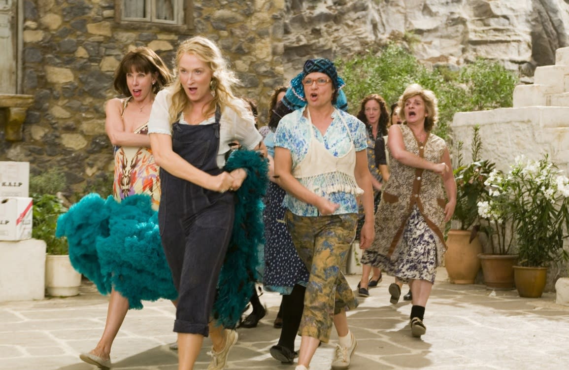 You can dance, you can jive... the ladies of 2008's 'Mamma Mia!' (Credit: Universal)
