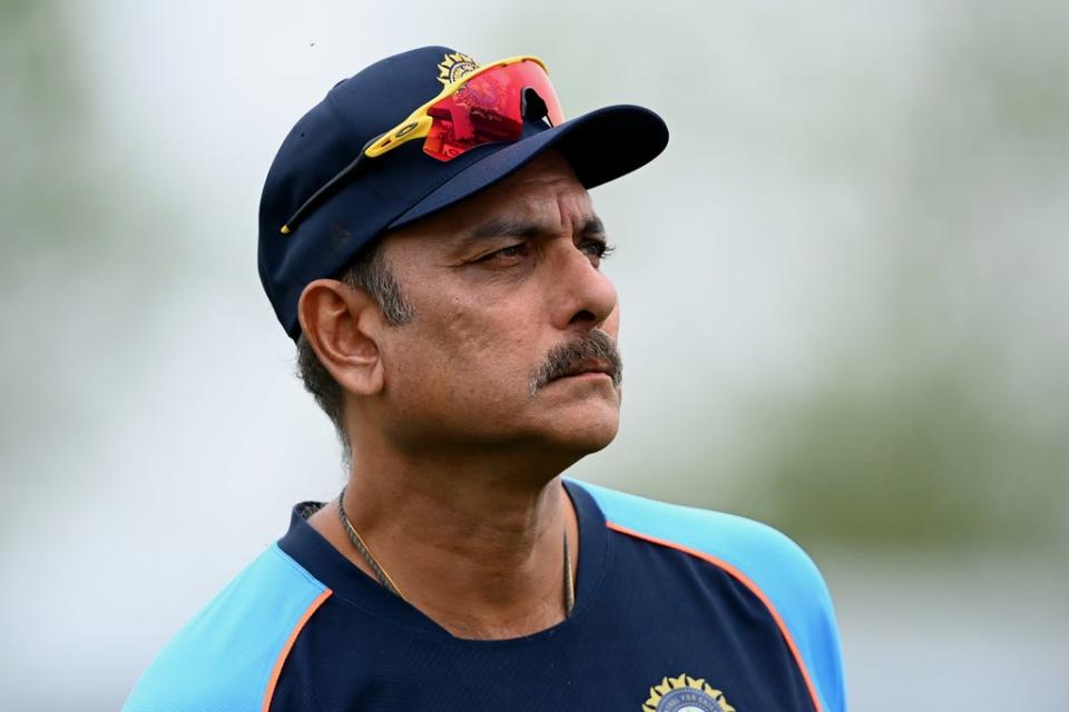 India head coach Ravi Shastri  returned a positive Covid test on Sunday  (Getty Images)