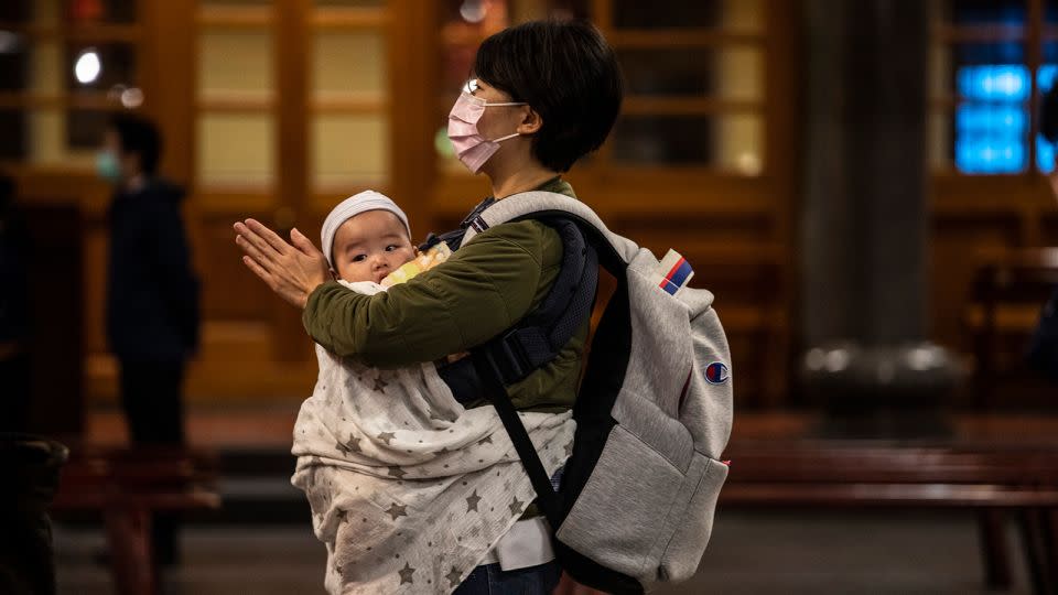 Taiwan has one of the lowest birth rates in the world. - Paula Bronstein/Getty Images