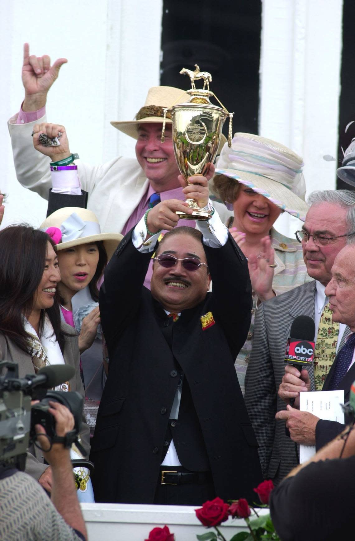 Fusao Sekiguchi bought Fusaichi Pegasus for $4 million as a 2-year-old and sold him for $70 million after his Kentucky Derby victory. Charles Bertram/Herald-Leader File Photo