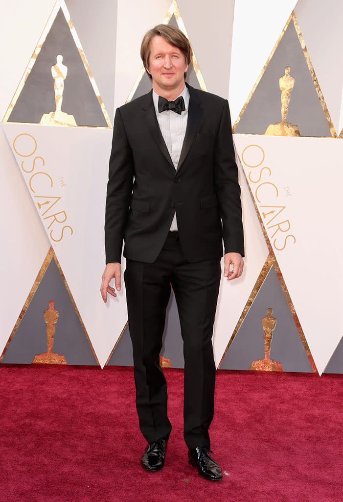 Tom Hopper attends the 88th Annual Academy Awards at the Dolby Theatre on February 28, 2016, in Hollywood, California.