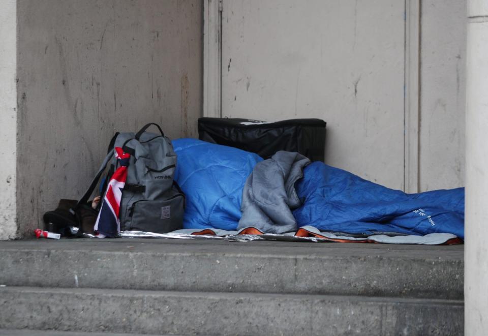 Rough sleeping has more than doubled since 2010 (PA)