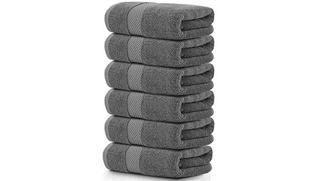 Maura 8 Piece Bath Towel Set.2 Extra Large 30x56 Premium