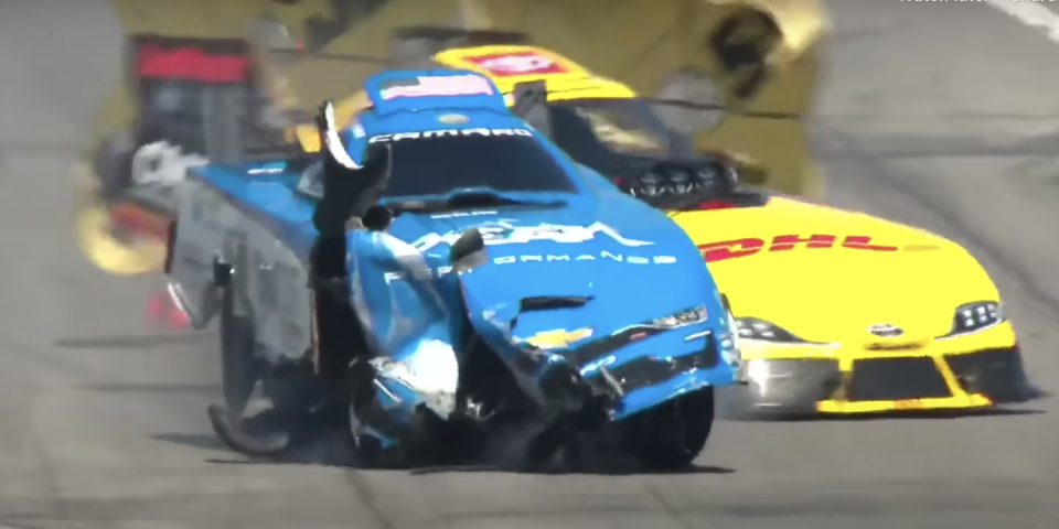 john force and jr todd crash apr 2023