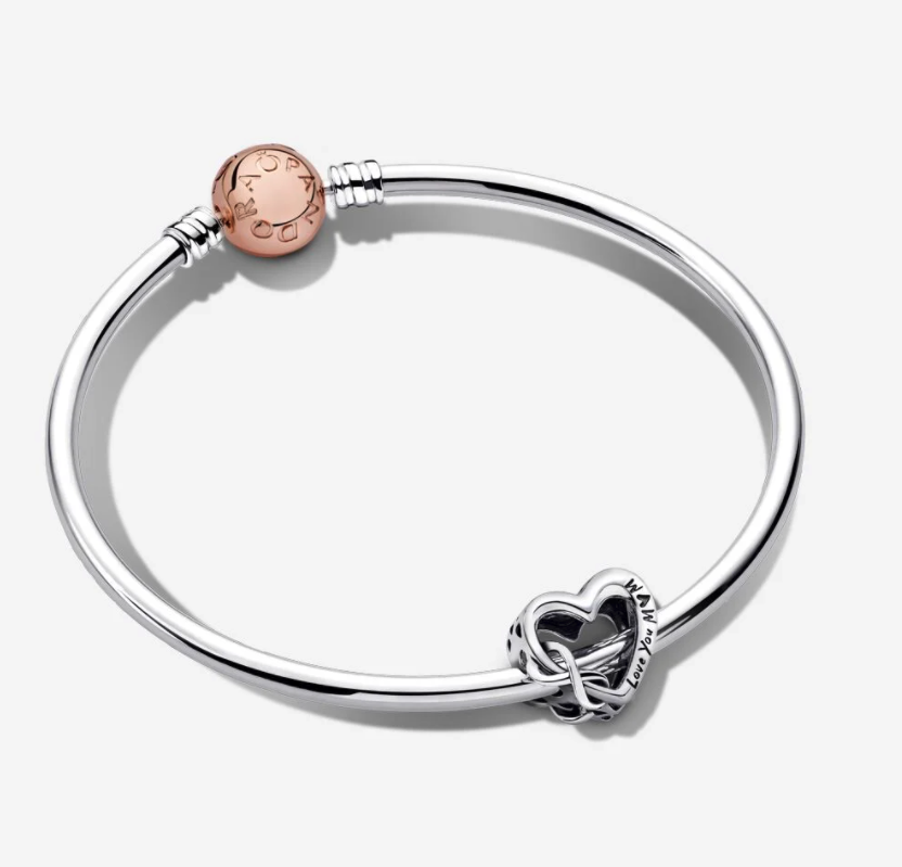 My Whole Heart Bangle Gift Set. Image via Pandora.