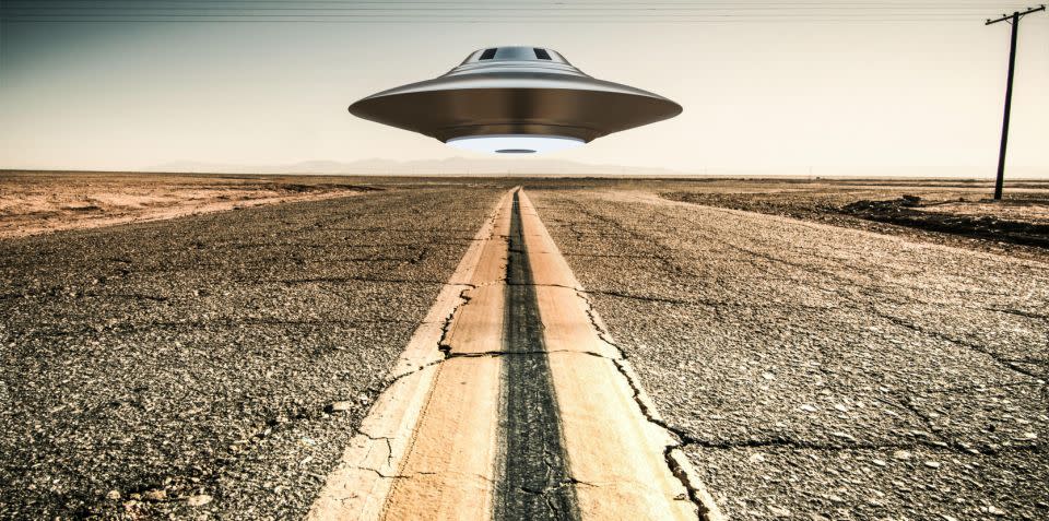 The image has sparked concern from UFO experts. Photo: Getty