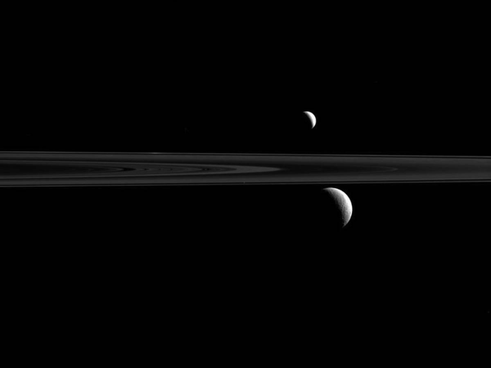 saturn moons