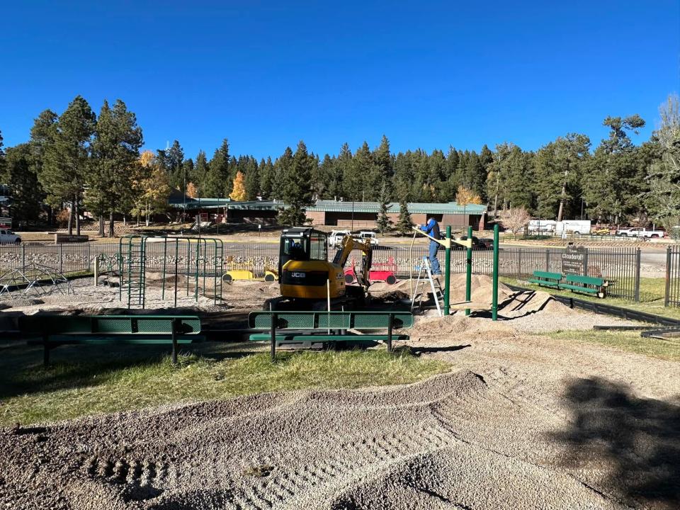 Zenith Park playground on US Highway 82 is temporarily closed while the village gears up for it's latest remodel and newest playground equipment. The remodel will take place Nov. 18 at 9 a.m. with any volunteers welcome to help by Thursday, Nov. 16.