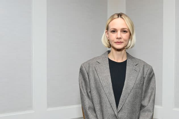 Carey Mulligan at a SAG-AFTRA event for her latest film Maestro