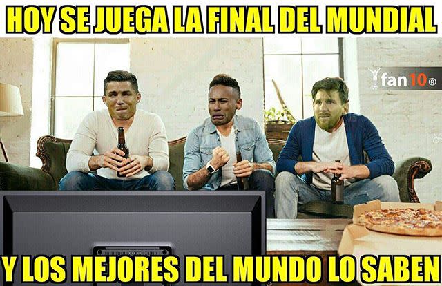 Los mejores memes de la gran final del Mundial