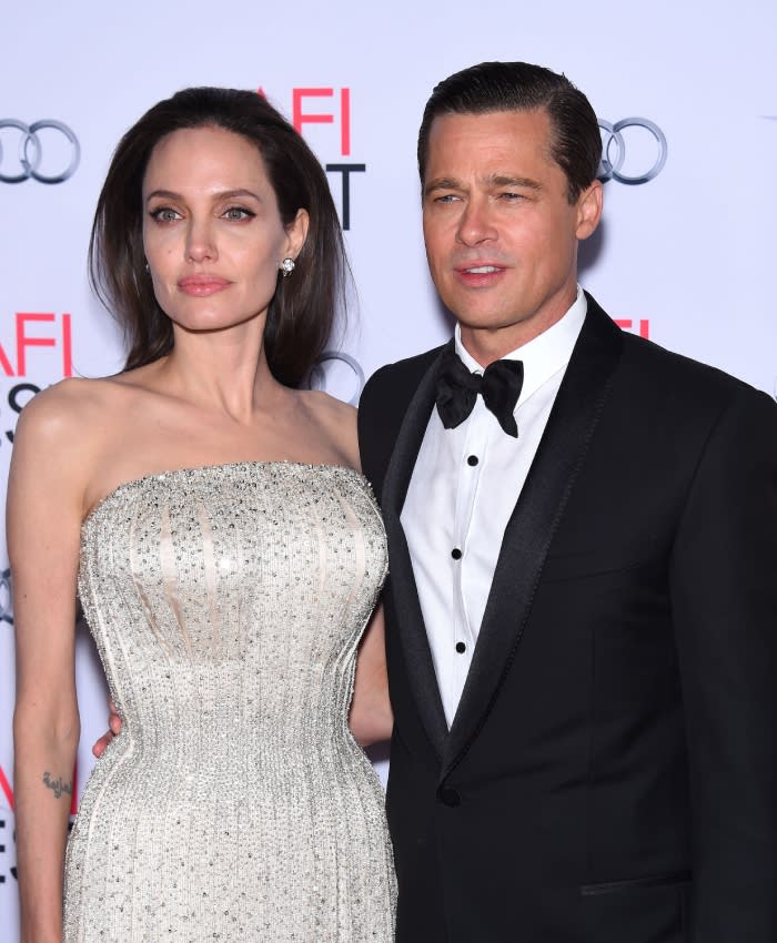 Angelina Jolie y Brad Pitt