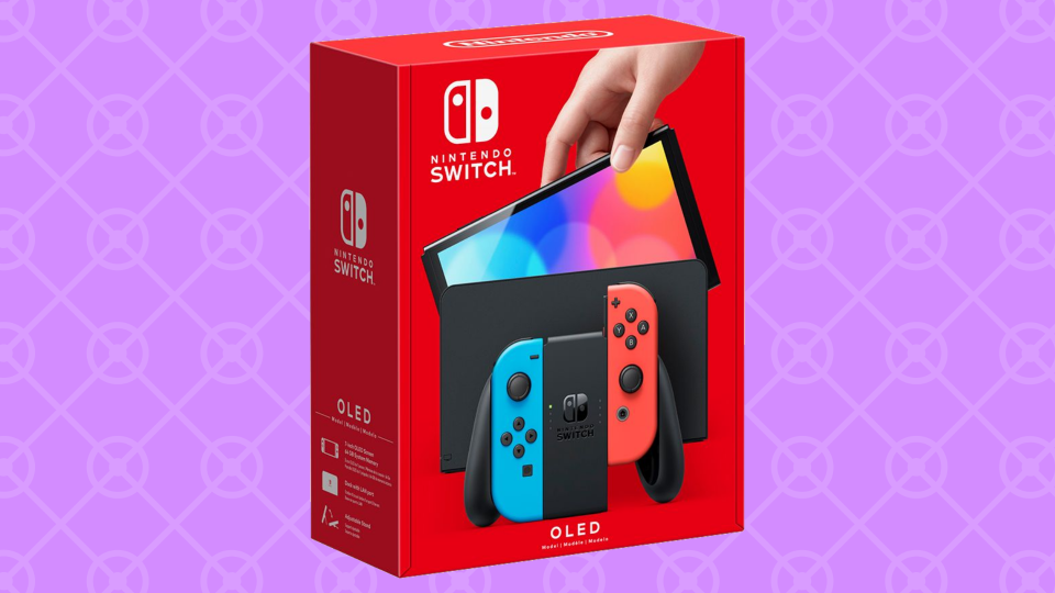 The new Nintendo Switch OLED isn't out until October 8, but you can pre-order today! (Photo: Nintendo)