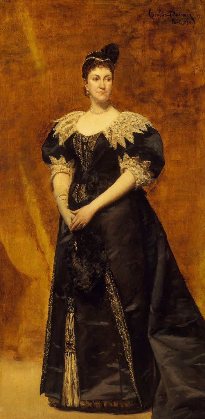 mrs william astor caroline webster schermerhorn, 1831 1908, 1890