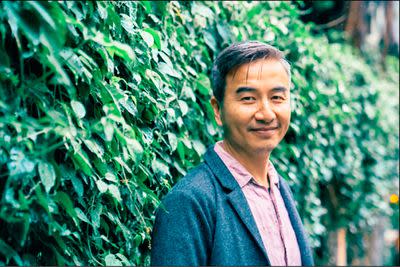 《金門》入圍奧斯卡獎最佳紀錄短片，導演江松長說，欣慰《金門》能使全世界對台灣有更深入了解。（圖：CNEX提供）