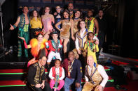 <p>Tracy Morgan and daughter Maven get front and center while visiting Nik Wallenda and the cast of the Big Apple Circus in New York City.</p>