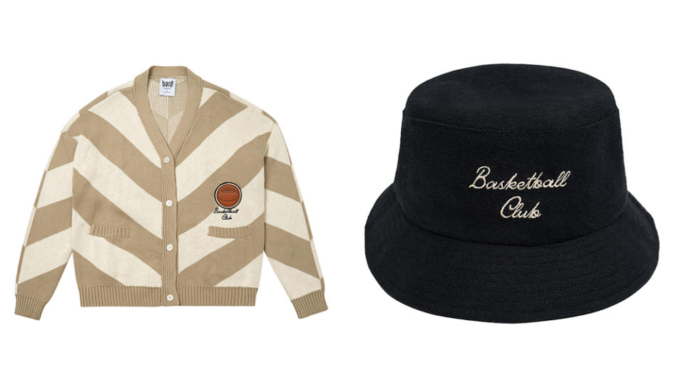 Berō’s Basketball Club Cardigan and bucket hat accessory