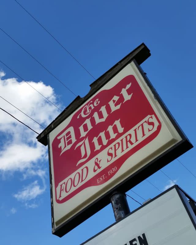 the dover inn sign