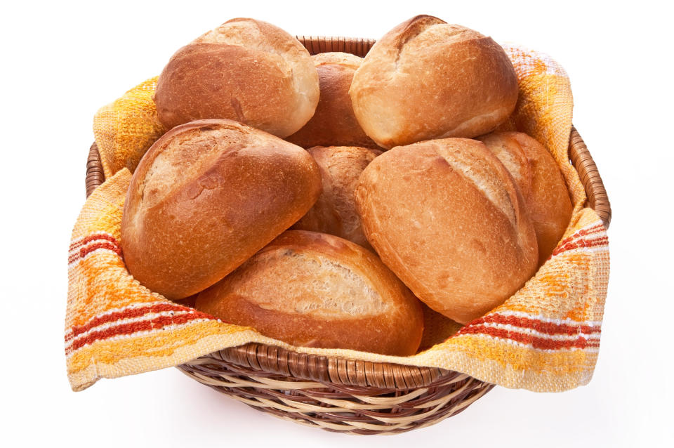 basket of rolls