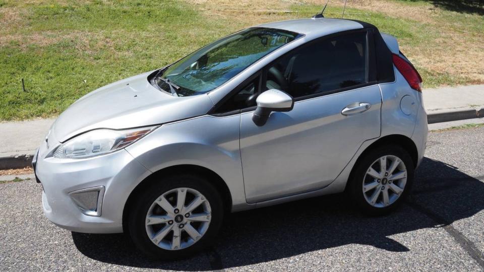 Someone Really Chopped a 2011 Ford Fiesta and Now It's for Sale photo