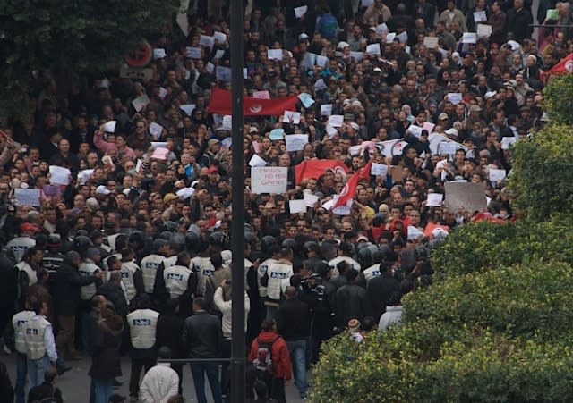 突尼西亞政治犯的家屬22日呼籲英國政府制裁突國政府官員。（Photo on Wikimedia Commons）