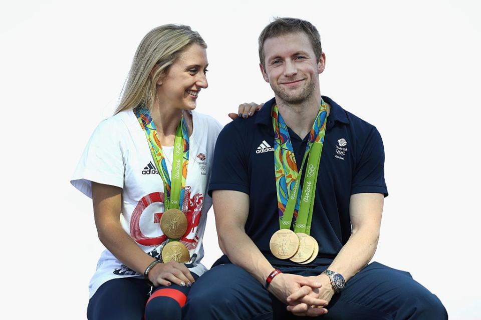 Laura and Jason Kenny will be seeking more success on the track at Tokyo 2020 (Getty Images)