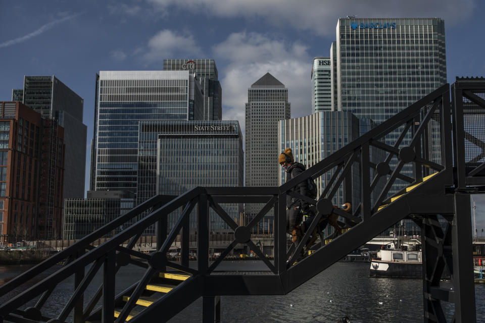 London's Canary Wharf business district. Photo: Dan Kitwood/Getty Images