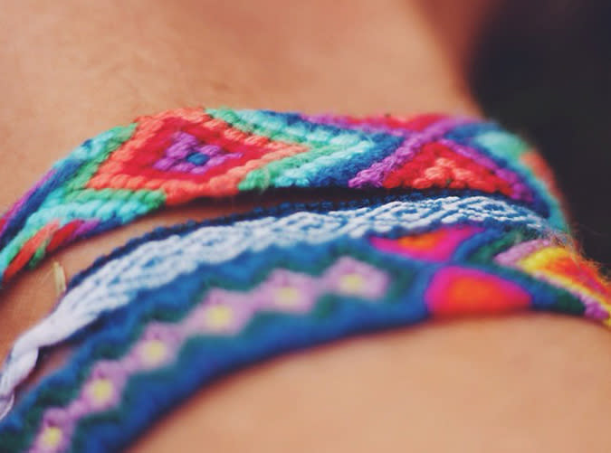 7. Teach them to make friendship bracelets