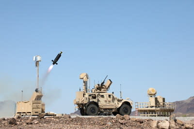 Raytheon 的 Ku 波段射頻感測器 (KuRFS) 和 Coyote® 系列效應器為陸軍的反無人機解決方案 LIDS 提供了基本的偵測和擊落能力。
