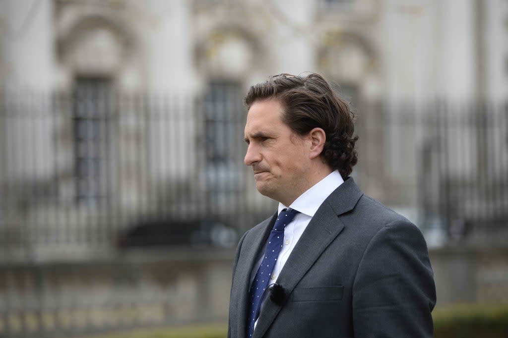 Ex-veterans minister Johnny Mercer has criticised the MoD (Mark Marlow/PA) (PA Wire)