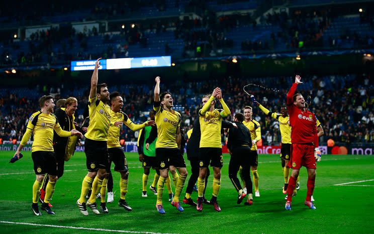 Der BVB hatte in Madrid jede Menge zu feiern (Foto: Getty Images)