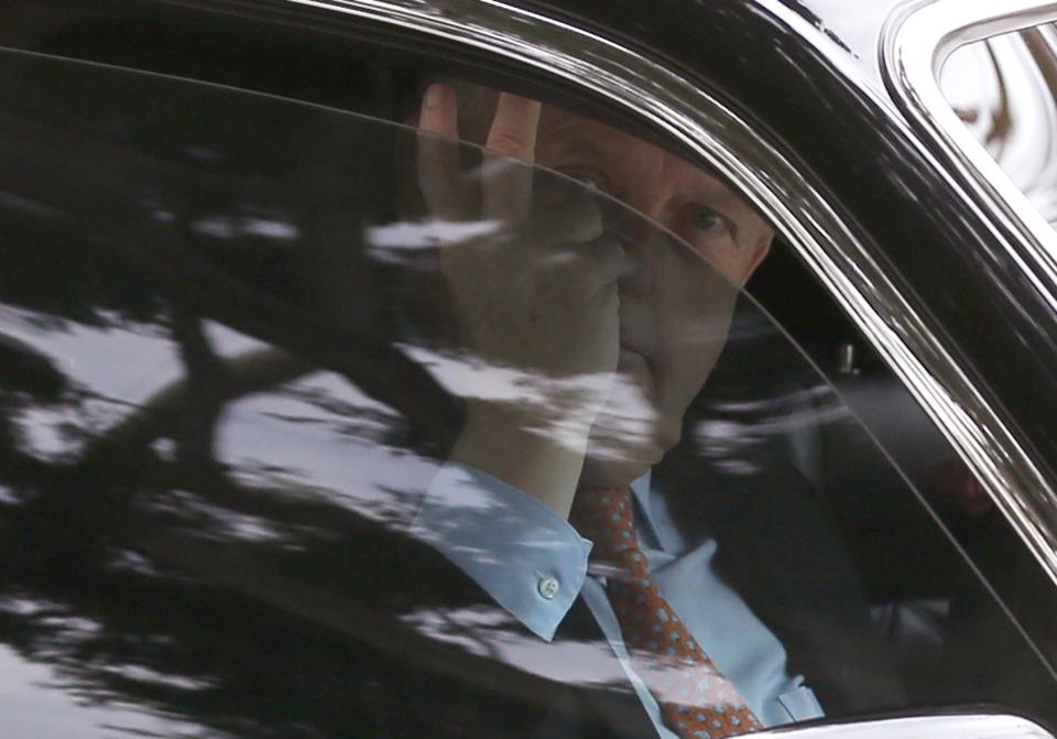 Shelly Sterling's lawyer Pierce O'Donnell gestures as he arrives at the court in Los Angeles, California July 28, 2014. Los Angeles Superior Court judge Michael Levanas said he will rule Monday afternoon on whether club owner Donald Sterling can halt the $2 billion sale of the NBA's Los Angeles Clippers. Sterling's estranged wife, Shelly Sterling, has asked Levanas to confirm her having the authority to sell the team to former Microsoft CEO Steve Ballmer in the wake of racist remarks that Donald Sterling made. REUTERS/Lucy Nicholson (UNITED STATES - Tags: CRIME LAW SPORT BASKETBALL BUSINESS)