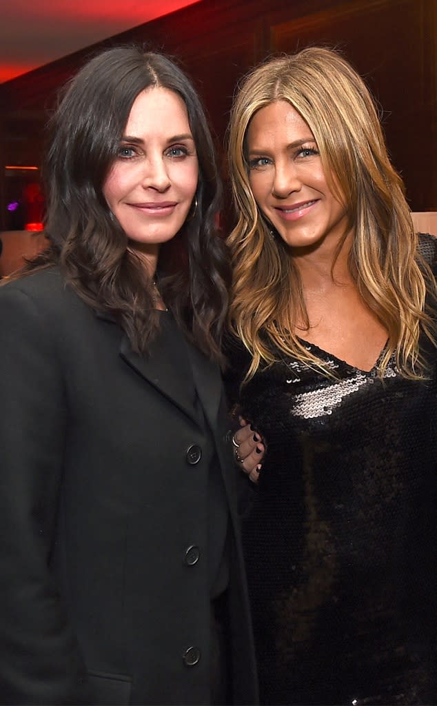 Courteney Cox and Jennifer Aniston