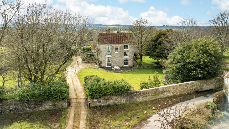 The former family home of Jacob Rees-Mogg in the village of Hinton Blewett, for sale at Â£2.75 million. See SWNS story SWLNhouse. Jacob Rees-Moggâ€™s former family home is up for sale with a Â£2.75 million price tag. The Rees-Mogg family moved in to the idyllic country spread in Somerset in 1978, giving the future Tory MP and cabinet minister a lavish home to grow up in.  The eight-bedroom property in the picture postcard village of Hinton Blewett, has also more recently been home to  om Alexander, the CEO of Orange and T-mobile and the founder of Virgin Mobile. He lived at the Grade II Listed property for 20 years, even renting it out for a year to Irish pop band The Corrs.