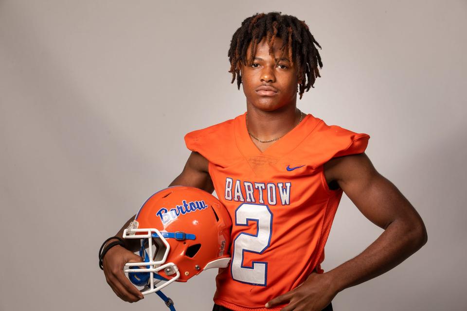 All County Football- Bartow High School - Trequan Jones in Lakeland Fl  Thursday December 15,2022.Ernst Peters/The Ledger