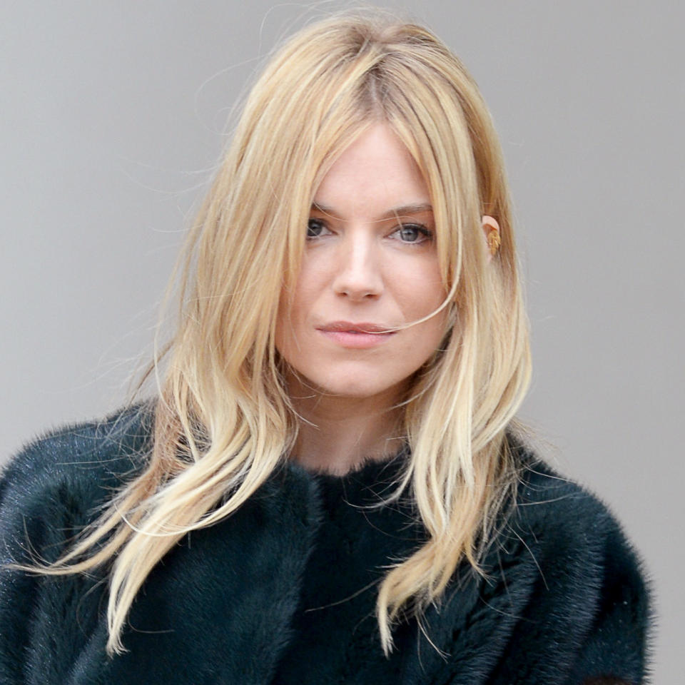 Sienna Miller's Grown-Out Bangs