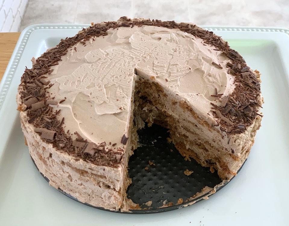 Ina Garten's mocha icebox cake