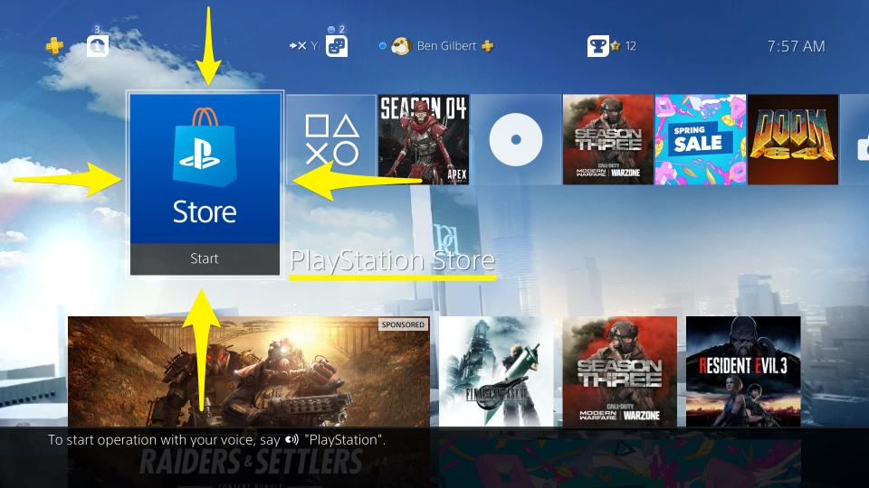 PlayStation Store (PS4)