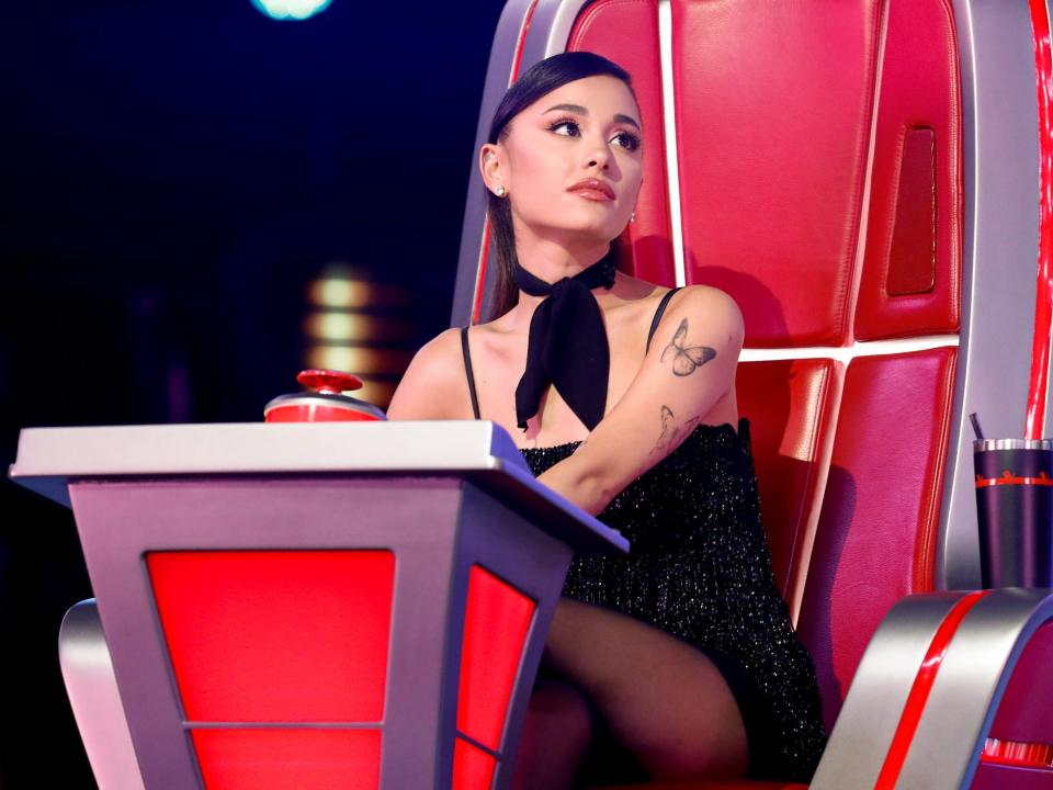 ariana grande the voice